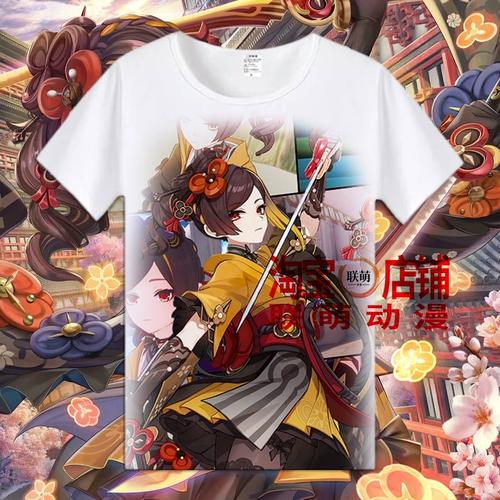 鸣雷裁锦，穿梭次元——原神千织主题短袖T恤的潮流破圈之路